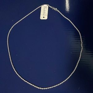 NWT Tradition Sterling Silver 20” necklace